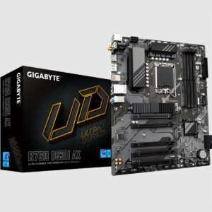 MOTHERBOARD GIGABYTE (B760 DS3H AX) SOCKET 1700, 4*DDR5 7600MHZ, HDMI, DP, ATX