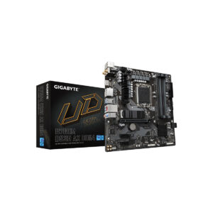 MOTHERBOARD GIGABYTE (B760M DS3H AX DDR4) SOCKET 1700 ,4*DDR4 5333,HDMI,DP,MICRO ATX,WIFI 6E/BT