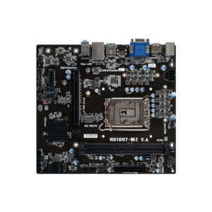MOTHERBOARD ECS (H610H7-M2) SOCKET 1700,2*DDR4 2666,HDMI,VGA,DP,MICRO ATX