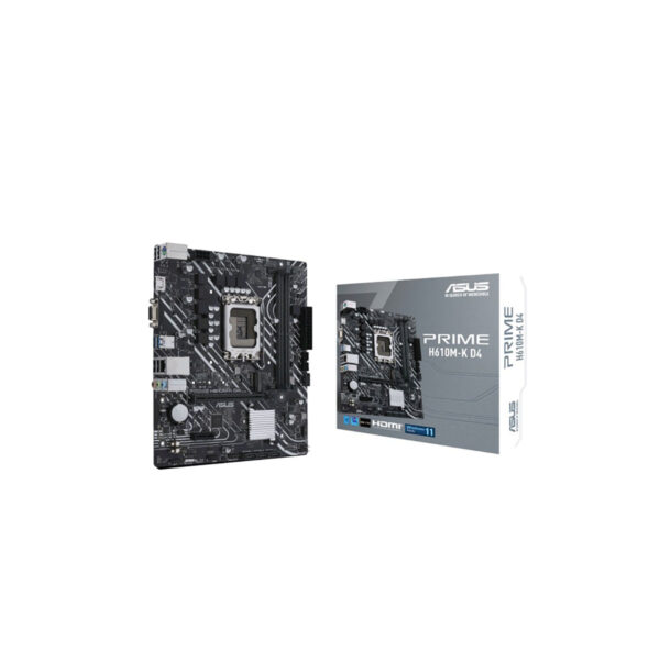 MOTHERBOARD ASUS SOCKET 1700 12A,2*DDR4,HDMI,VGA,PCIE-4.0,MICRO ATX