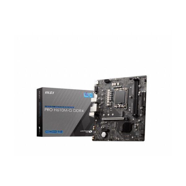 MOTHERBOARD MSI (PRO H610M-G DDR4) SOCKET 1700, 2*DDR4 3200MHZ, HDMI, VGA, MICRO ATX