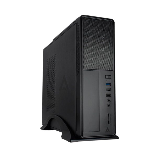 GABINETE ACTECK (AC-922760) BROOK GS470,SLIM,MICRO ATX,FUENTE SFX 500W,2*USB 2.0,1*USB 3.0,NEGRO