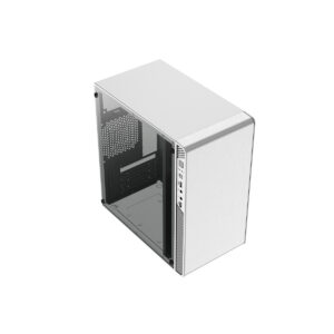 GABINETE ACTECK (AC-935852) PERFORMANCE II GI215W,MICRO ATX,FUENTE 500W,2*USB 2.0,ACRILICO,BLANCO