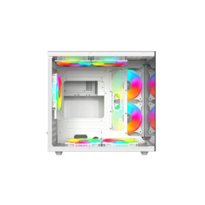 GABINETE BALAM RUSH (BR-937337) TANK PRO EVO GM955,MICRO ATX,USB 3.0,CRISTAL TEMP,BLANCO