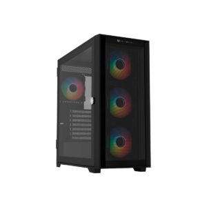 GABINETE BALAM RUSH (BR-938754) CARBONO TWIN MATE 9000,ATX,1*USB 3.0,DOBLE PANEL,4 FAN,NEGRO