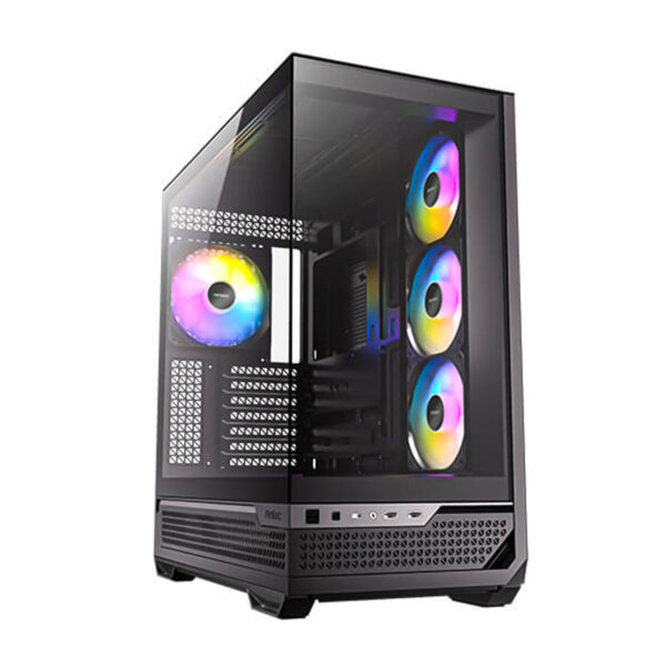 GABINETE ANTEC (C7 ARGB) CONSTELLATION C7 ARGB,CRISTAL,S/FUENTE,4*FAN,1*USB-C,2*USB 3.0,NEGRO