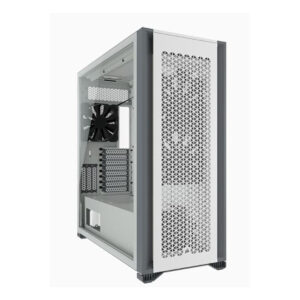 GABINETE CORSAIR (CC-9011219-WW) 7000D AIRFLOW,PANEL FRONTAL METAL,BLANCO,ATX,SIN FUENTE