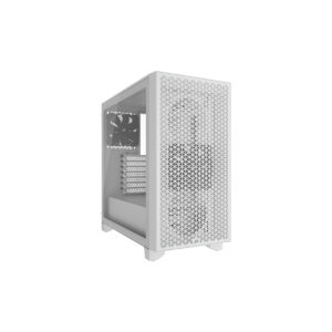 GABINETE CORSAIR (CC-9011252-WW) 3000D AIRFLOW,BLANCO,CRISTAL TEMPLADO,MID-TORRE,SIN FUENTE