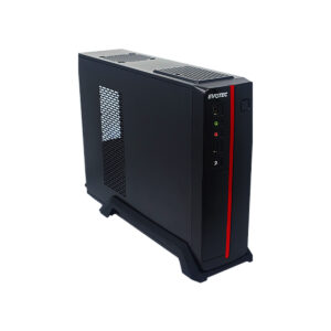 GABINETE EVOTEC (EV-1011) VIENA,MICRO ATX,FUENTE 600W,2*USB 2.0,NEGRO