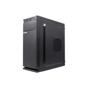 GABINETE EVOTEC (EV-1015) BARDI,MICRO ATX,FUENTE 600W,2*USB 2.0,NEGRO