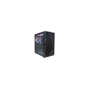 GABINETE EVOTEC (EV-1018) TAIPEI,MICRO ATX,SIN FUENTE,2*USB 2.0,1*USB 3.0,ACRILICO,NEGRO