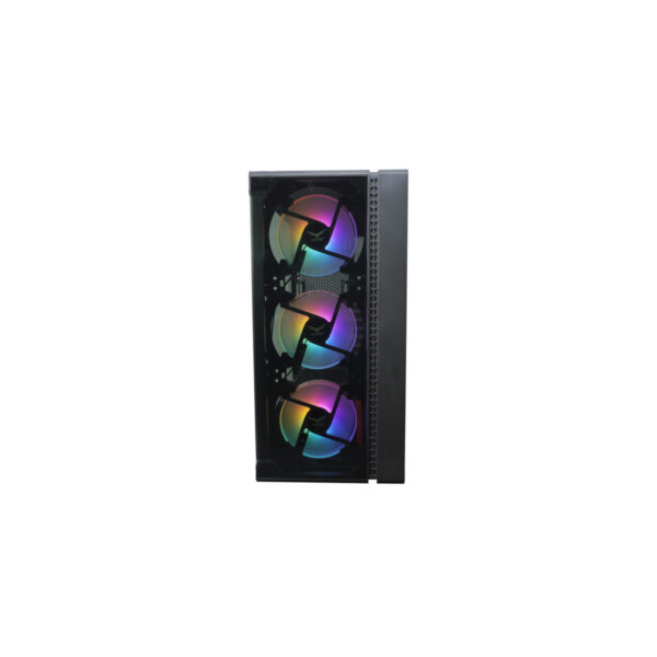 GABINETE EVOTEC (EV-1021) TOKIO,MICRO ATX,SIN FUENTE,2*USB 3.0,ACRILICO,NEGRO