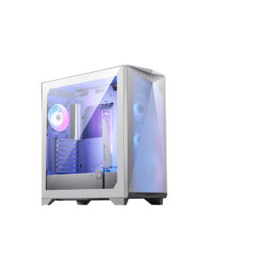 GABINETE MSI (MPG GUNGNIR 300R AIRFLOW WHITE) BLANCO,VIDRIO TEMPLADO,4*VENTILADOR ARGB,ATX,S/FUEN