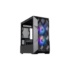 GABINETE COOLER MASTER (TD300-KGNN-S00) TD300 MESH,NEGRO,DUAL FANS CF120MM ARGB,MINI TORRE,S/FUENTE