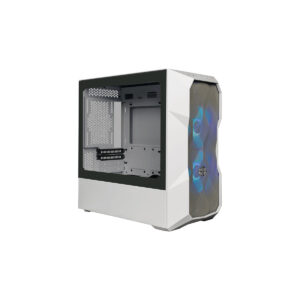 GABINETE COOLER MASTER (TD300-WGNN-S00) TD300 MESH,BLANCO,DUAL FANS CF120MM ARGB,MINI TORRE,S/FUENTE