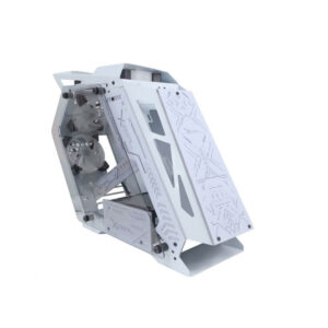 GABINETE XZEAL (XZGAIRRGBW) IRO2, MICRO ATX,CRISTAL+METAL 4*VENTI ARGB, SIN FUENTE, BLANCO